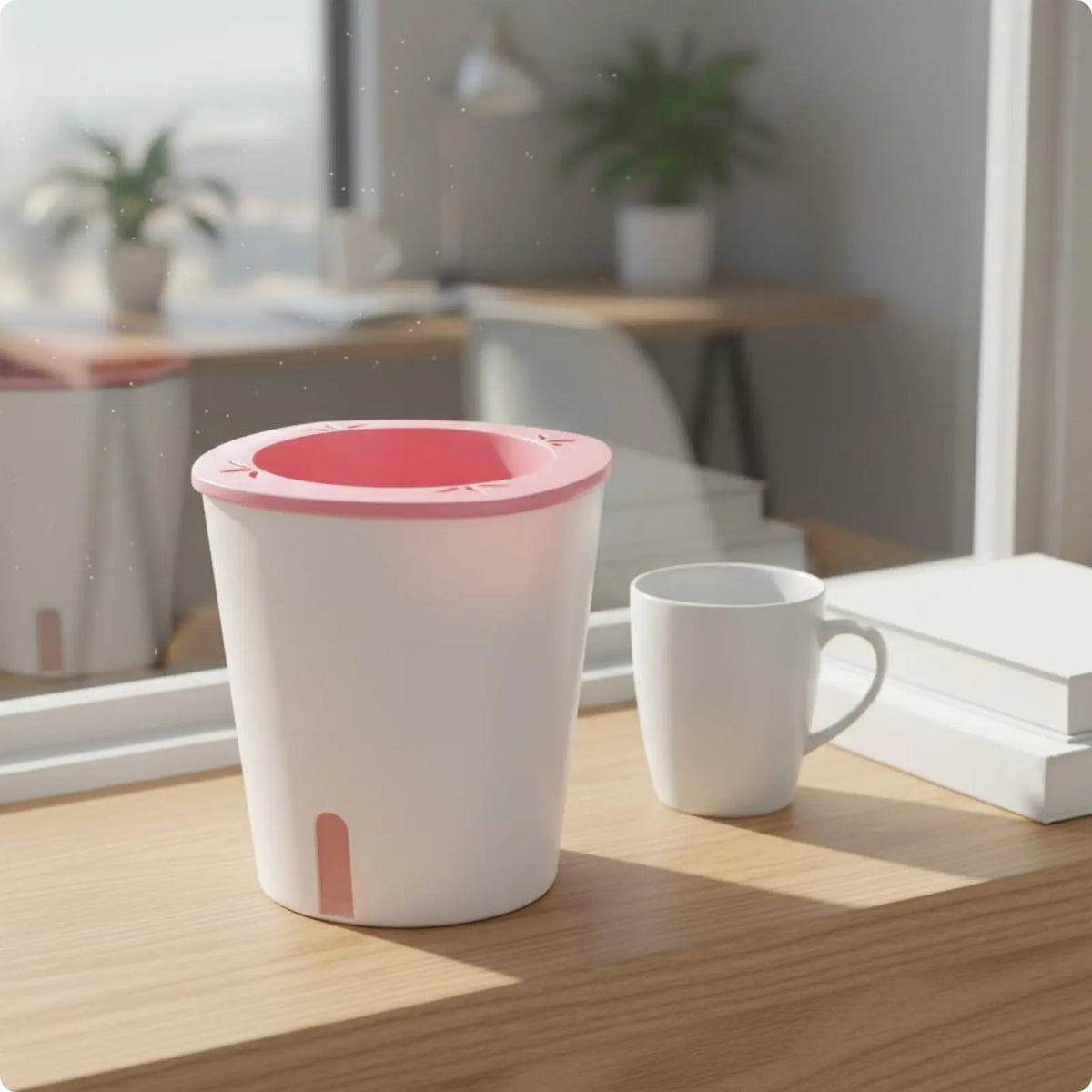 Self-Watering Planter with Reservoir