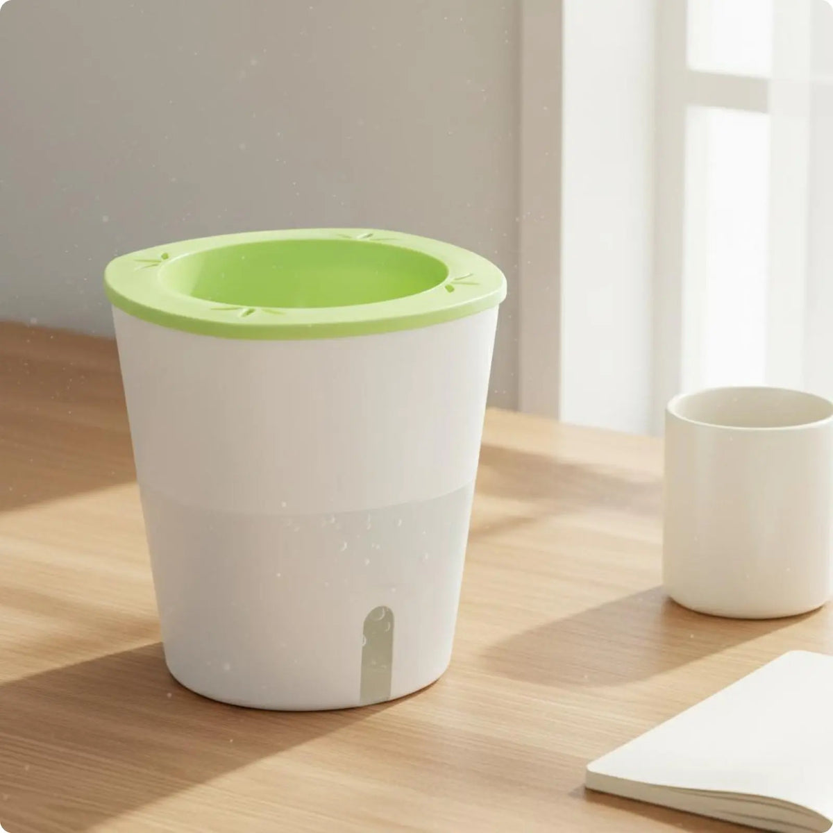 Self-Watering Planter with Reservoir
