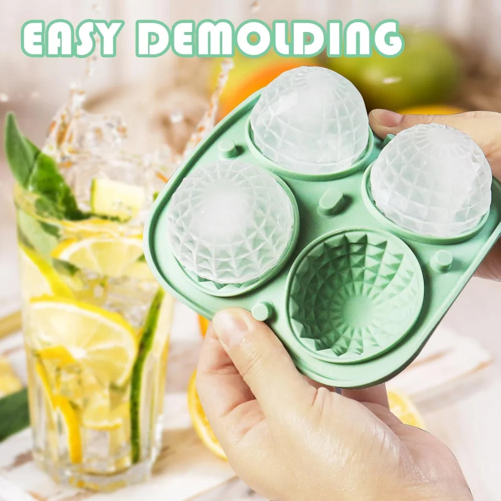 Diamond & Sphere Ice Mold