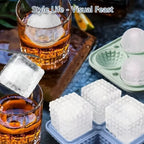 Diamond & Sphere Ice Mold