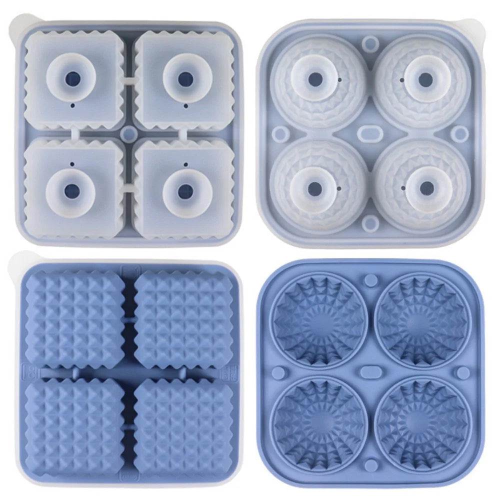 Diamond & Sphere Ice Mold