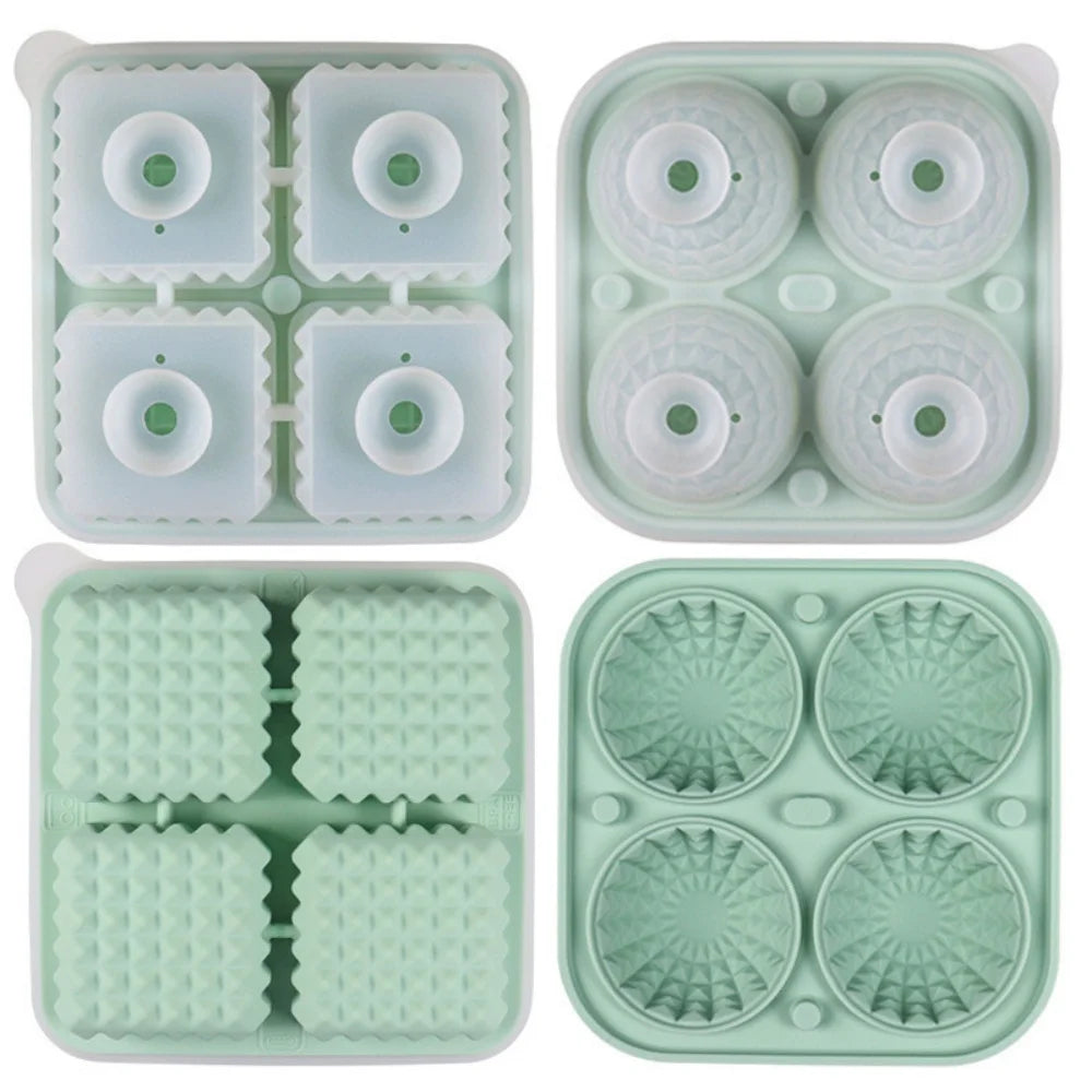 Diamond & Sphere Ice Mold