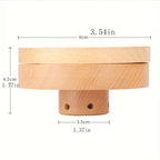 Wooden Cocktail Smoker Kit – Natural Wood Chips (4–8 pcs)