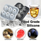 Skull Ice Mold for Cocktails
