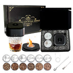 Rechargeable Electric Whiskey Smoker Gun – Multipurpose Cocktail Fog Machine with Wood Chips, Home & Professional Bar Tool