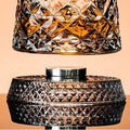 Rotating Crystal Whiskey Glass