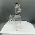 Doberman Liquor Decanter for Bar, Creative Dog Glass Whiskey Bottle, Perfect for Home Bar, Pub, Party Display