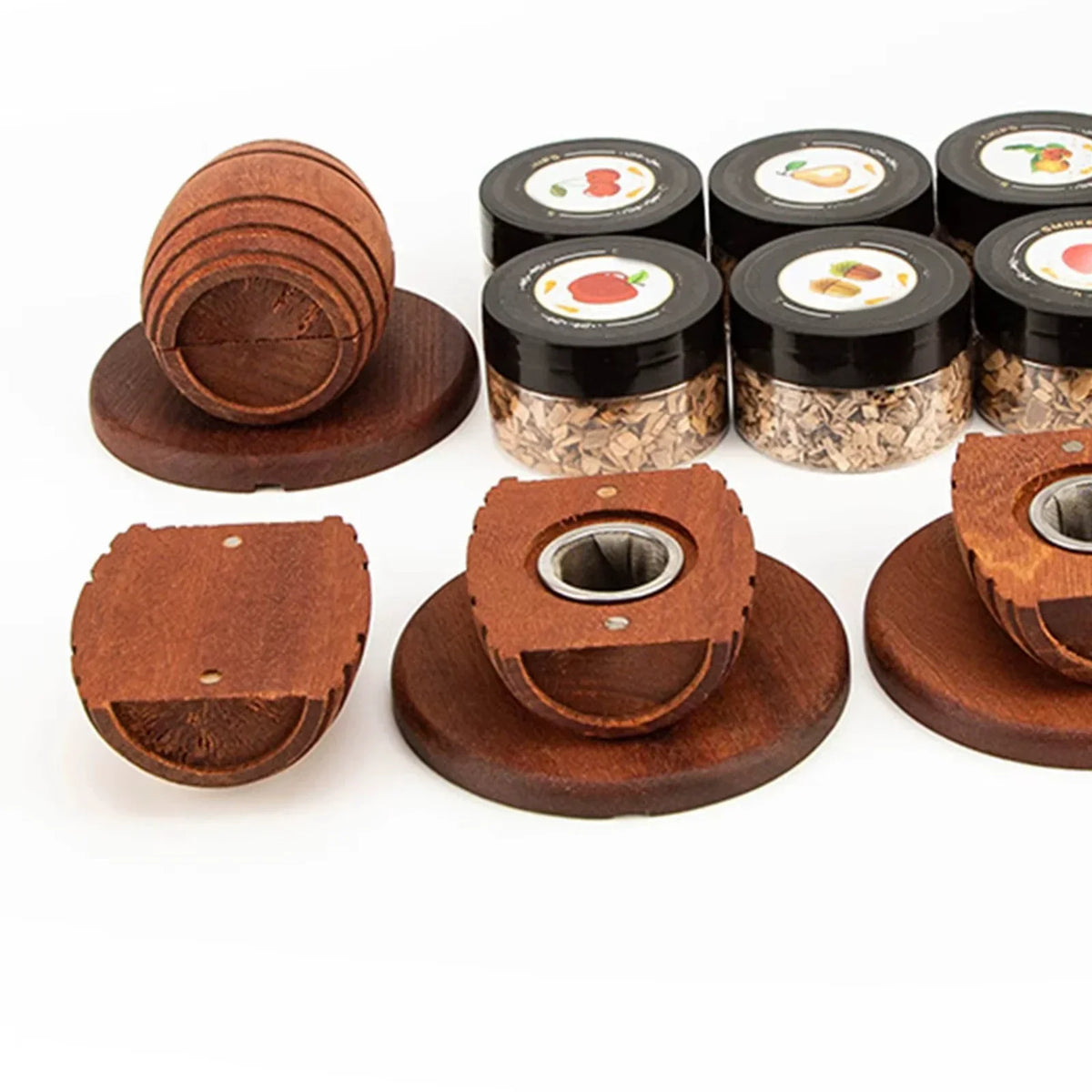 Whiskey Smoker Kit – 6 Wood Chip Flavors