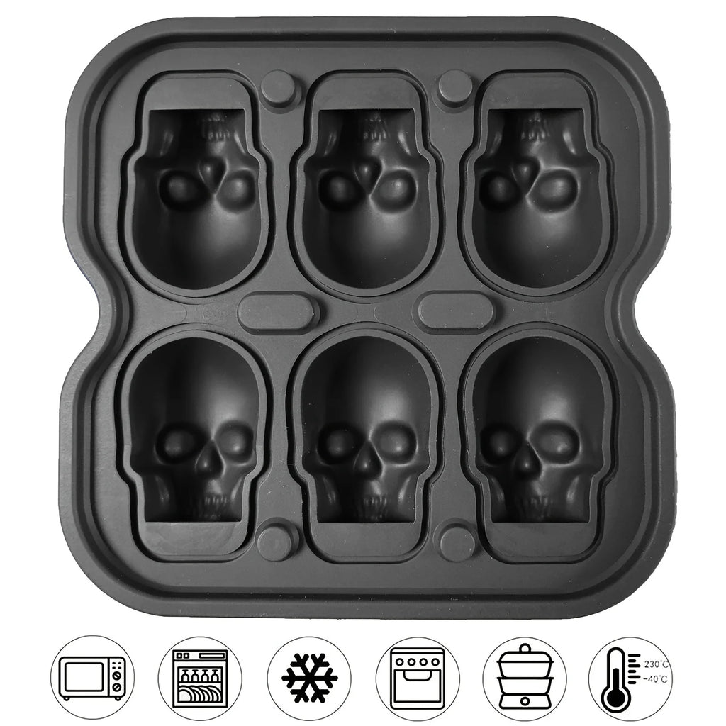 Skull Ice Mold for Cocktails