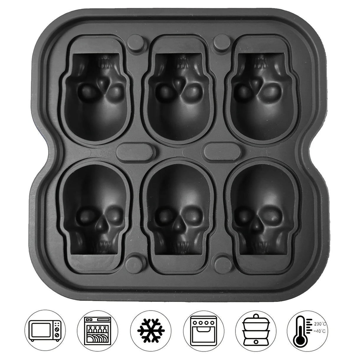 Skull Ice Mold for Cocktails