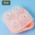 1pcs Elegant Rose Shaped Ice Cube Mold Reusable Food Grade Silicone IceTray Ice Ball Mold For Effortless Dessert Summer Drinks
