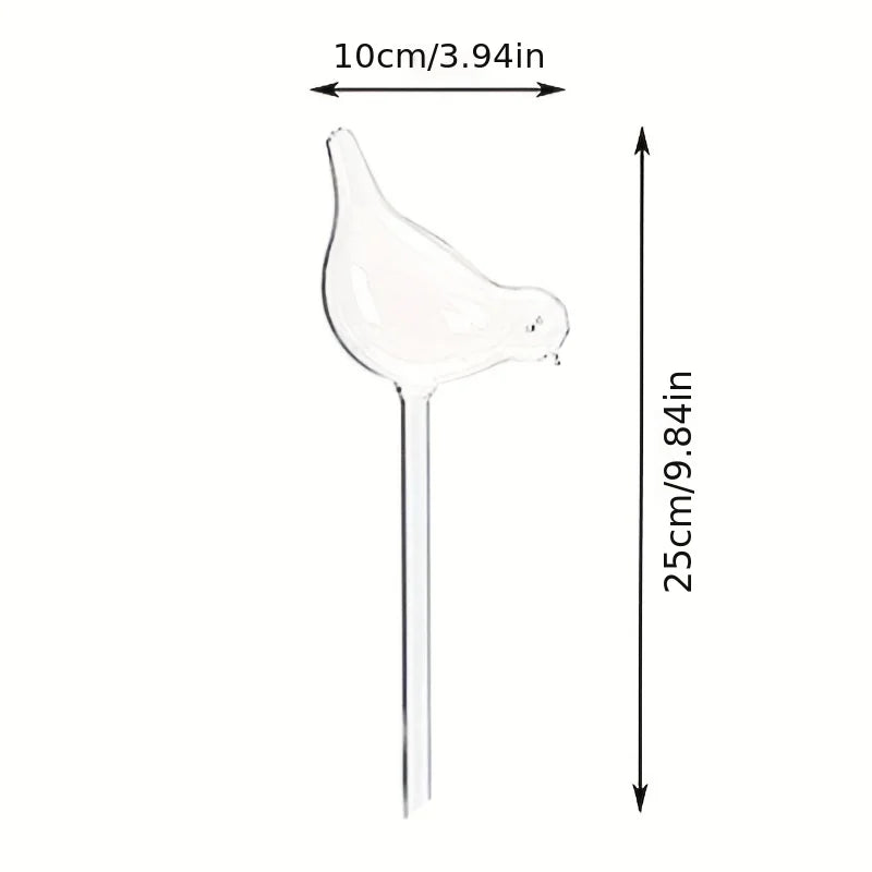 Bird-Shaped Self-Watering Stakes