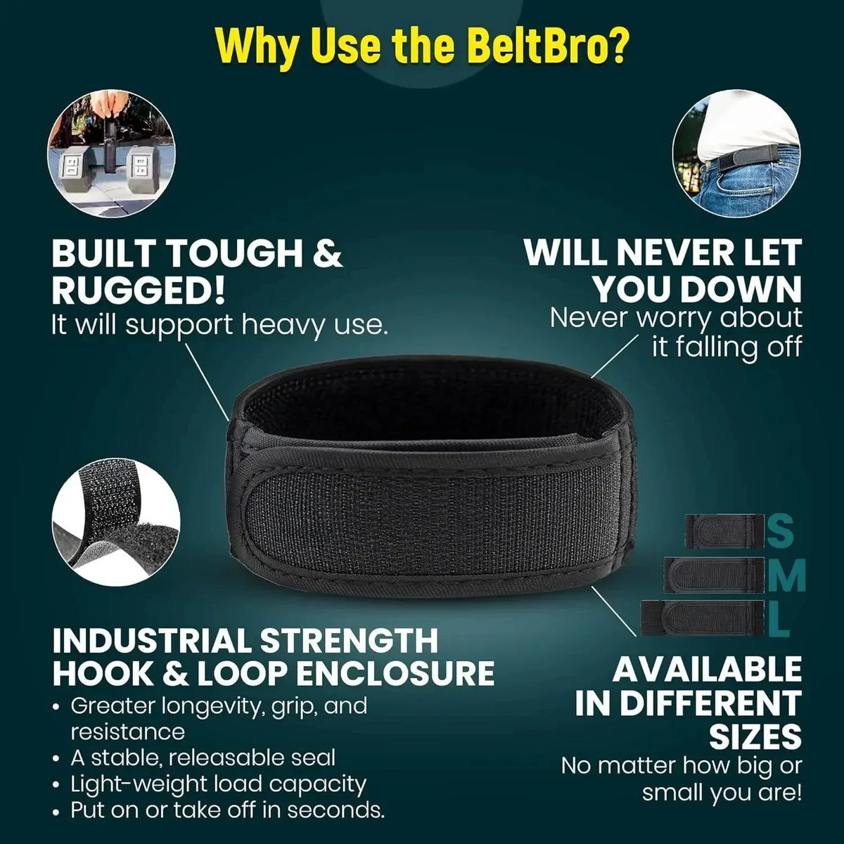 Buckle-Free Elastic Waist Belt