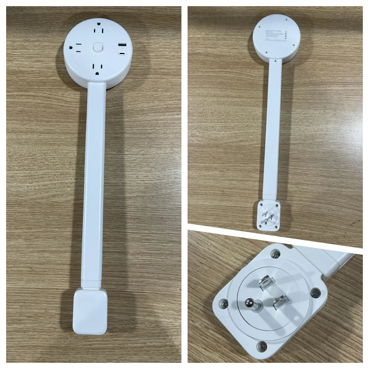 Rotating Folding Outlet Extender