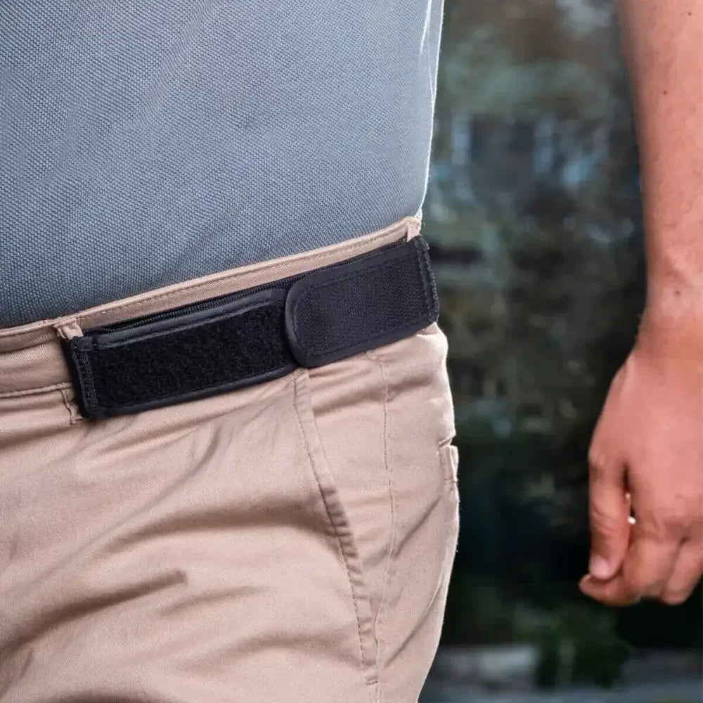 Buckle-Free Elastic Waist Belt